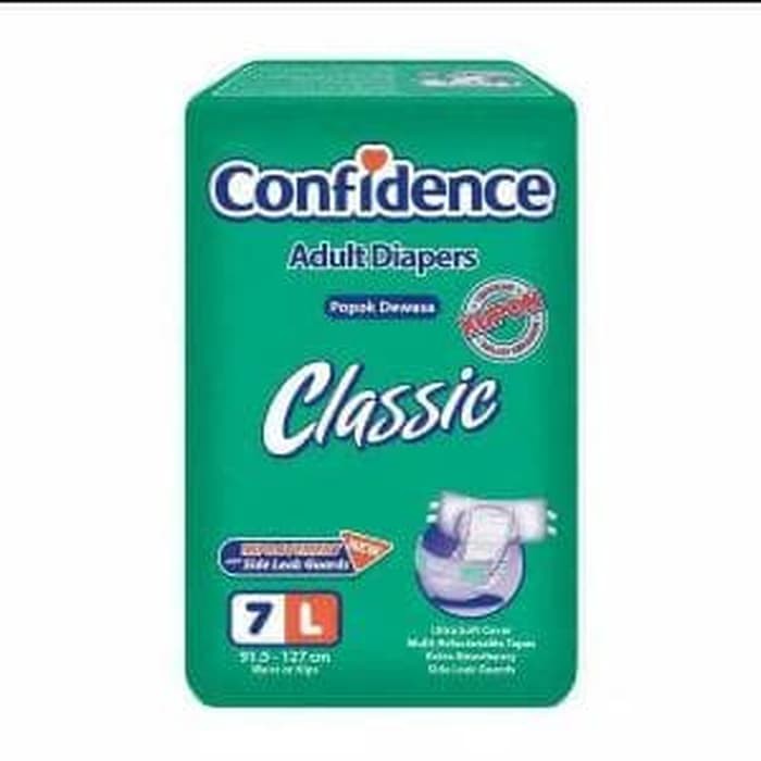 Popok Dewasa Confidence Adult Classic Pampers L7 M8