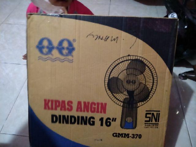 QQ wall fan 16 inch GMM 370/kipas angin dinding tembok 16  