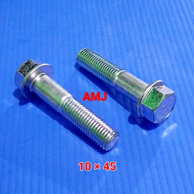 Flange bolt 10x45 Baut Shock baut 14 kunci14