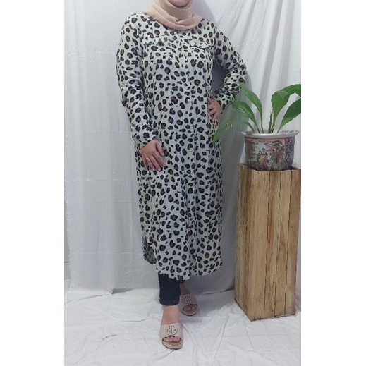 Cleomint Tunik- Ready Stock/ Baju Atasan Wanita/ Tunik Wanita kekinian 2022