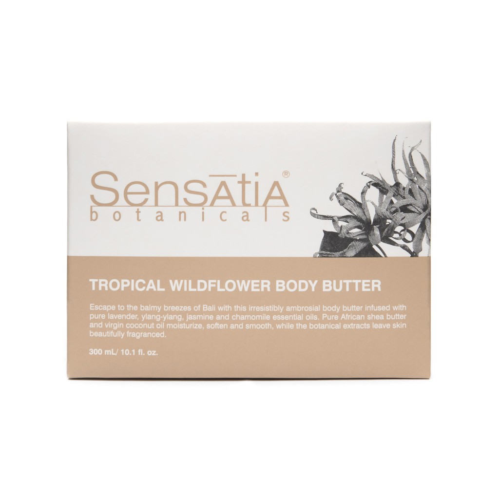 Sensatia Botanicals Tropical Wildflower Body Butter - 300mL / 10.1 fl.oz.