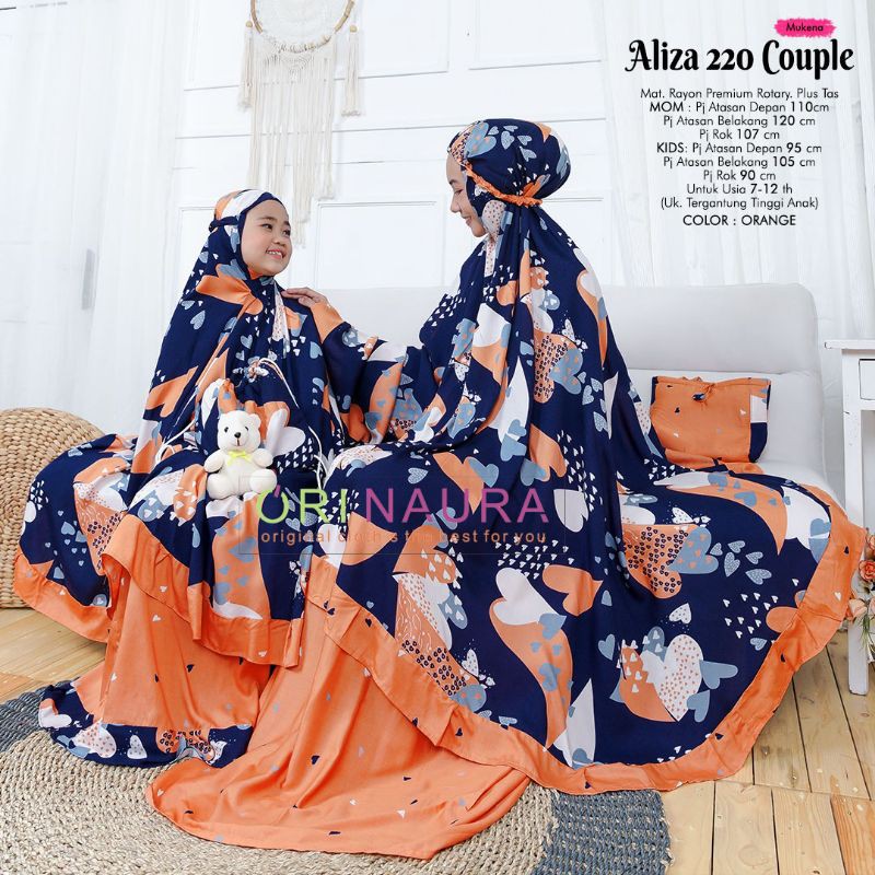 MUKENA COUPLE ALIZA 220 BY NIA RUMAISHA