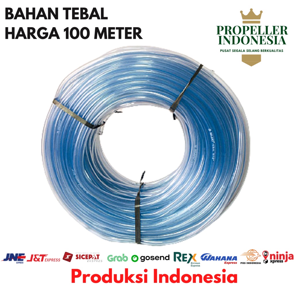 Selang Air Bening 5/16 Selang Waterpas 0.5mm 100 Meter Selang Timbang