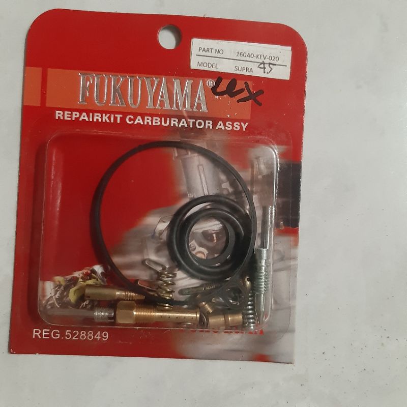 repair kit karburator supra grand fukuyama