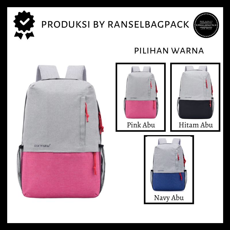 Tas Ransel Backpack Punggung Multifungsi Kekinian Terbaru Sekolah Kuliah Laptop Pria Wanita