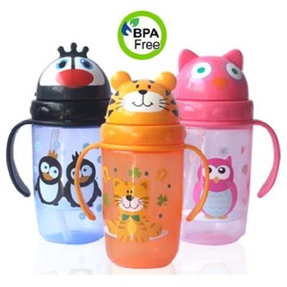 botol minum anak anak animal karakter cup dodo 360ml
