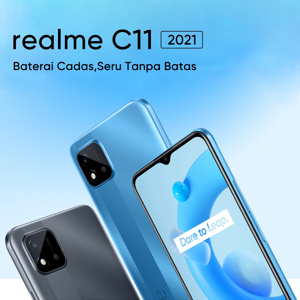 Markas Hp ✪ Bisa Cicil & COD ☑ Hp Realme C11 2021 2 32 GB | Realme C11 4 64 GB Garansi Resmi Realme-2