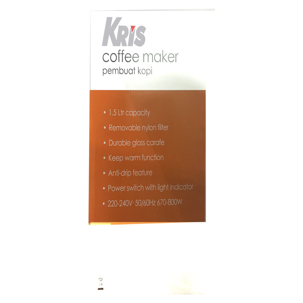 Kris 2In 1 Coffe &amp; Tea Maker Alat Untuk Menyeduh Kopi Dan Daun Teh