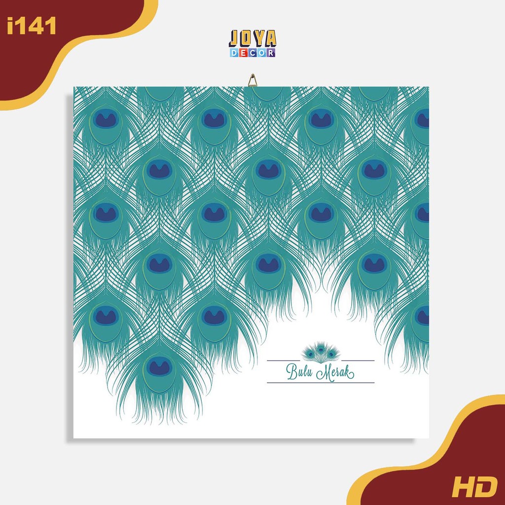 Pajangan Dinding Wall Decor Hiasan Dinding Merak ii141