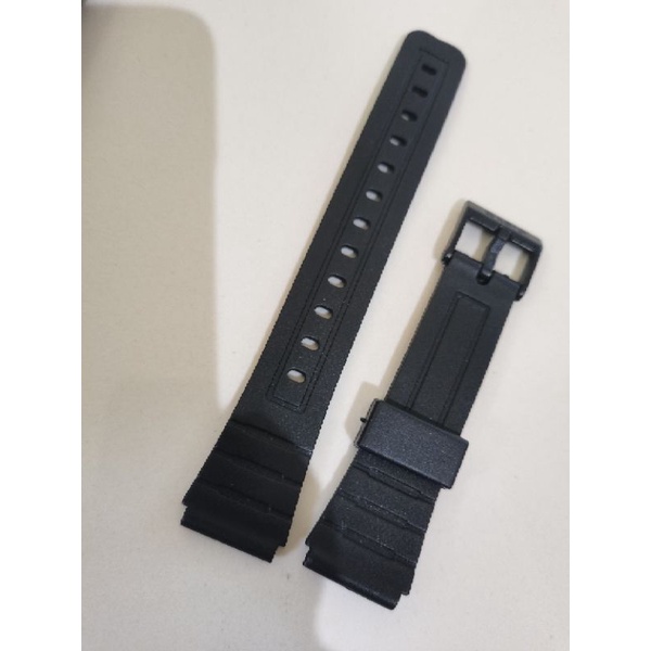 Strap tali jam tangan casio MQ-38 tulisan casio