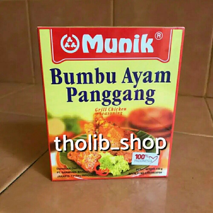 

Munik bumbu ayam panggang 150 gr box