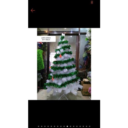 Pohon natal warna unik 1,5meter (150cm) ( bisa COD)