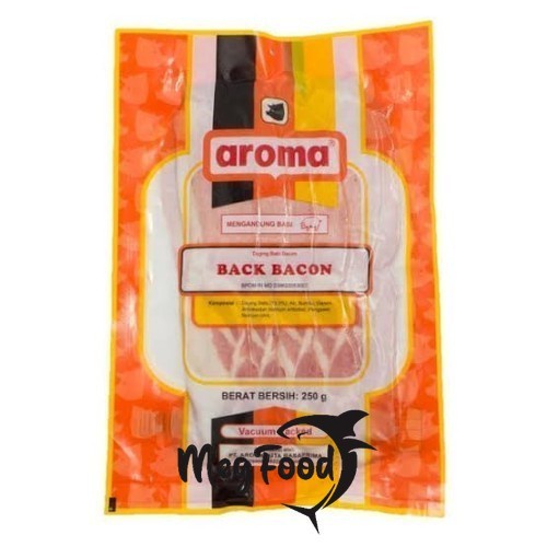 

AROMA BACK BACON 250 GRAM (PORK)