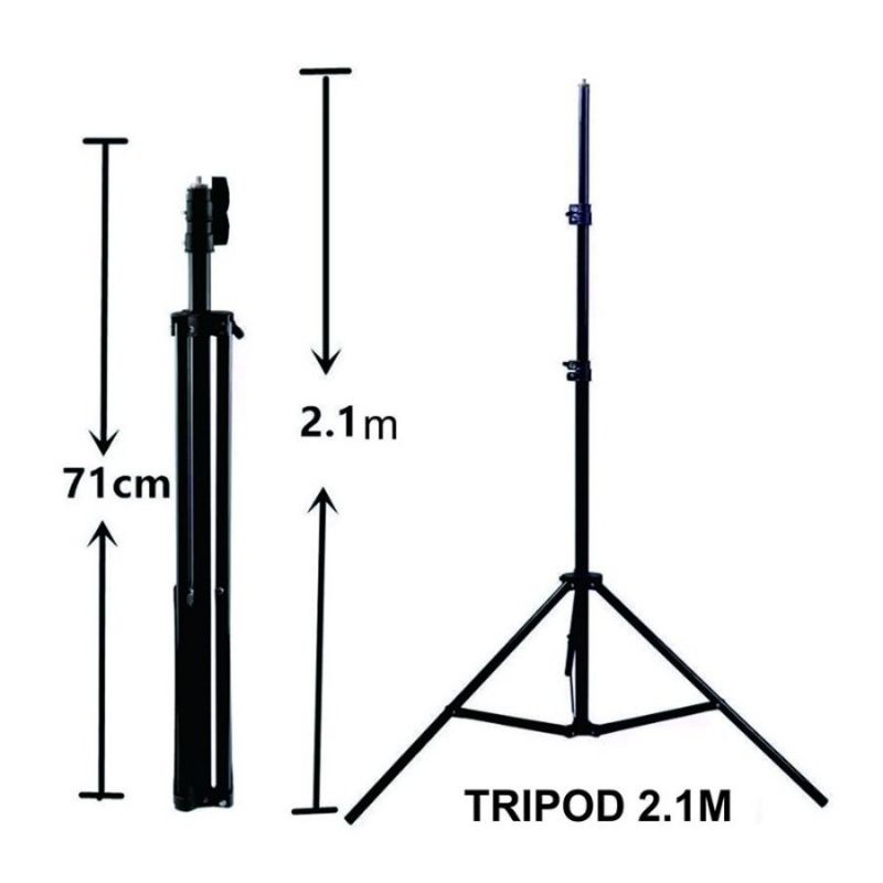 LIGHT STAND TRIPOD 2.1 METER/TRIPOD 2.1M FOR RINGLIGHT