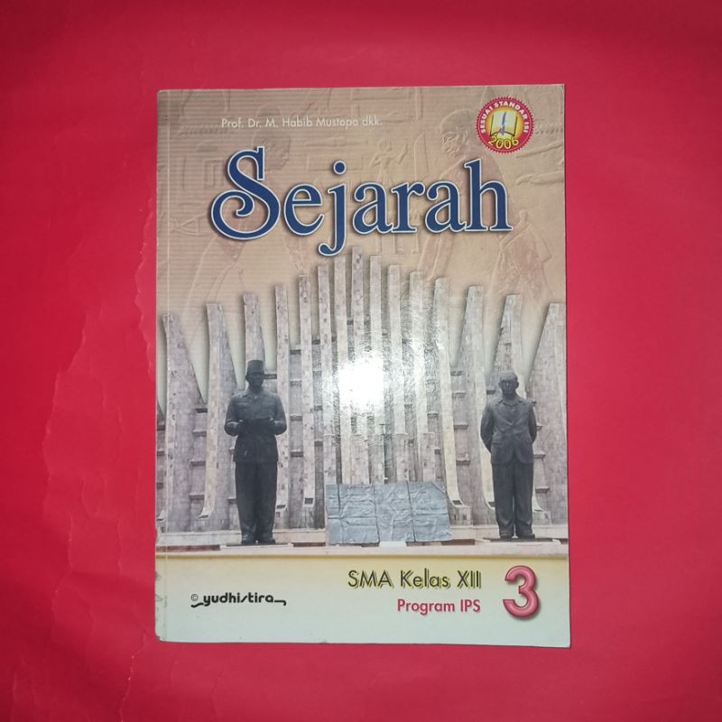 buku pelajaran sejarah SMA kelas 3 IPS yudhistira KTSP