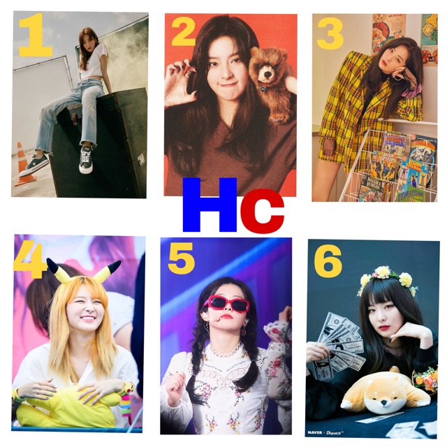 

Poster A4 A3+ Art Karton Glossy SEULGI RED VELVET (bisa req foto lain)
