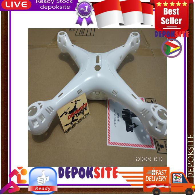 [BAYAR DI TEMPAT] Set Body Shell Syma X8Pro Cover Main Uper & Lower Body For Syma X8 Pro {STOK
