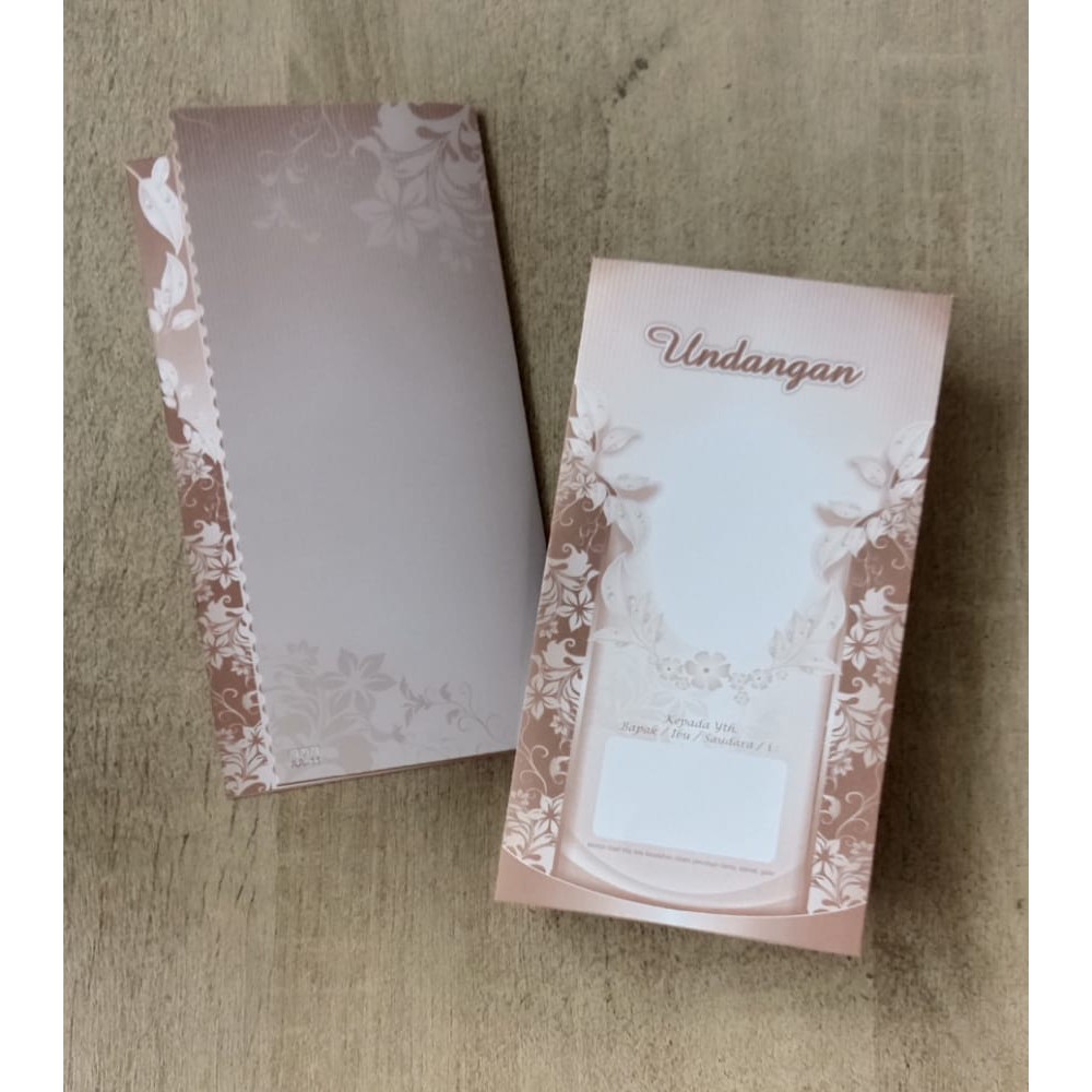 Blangko Undangan RHK Seri 11 coklat