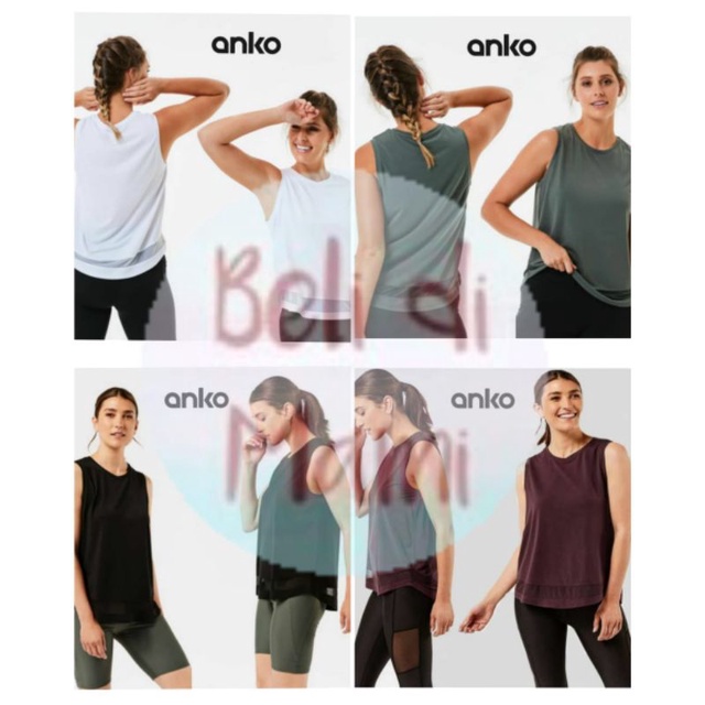 Anko - Active Women Mesh Tank | Size XL, 2XL