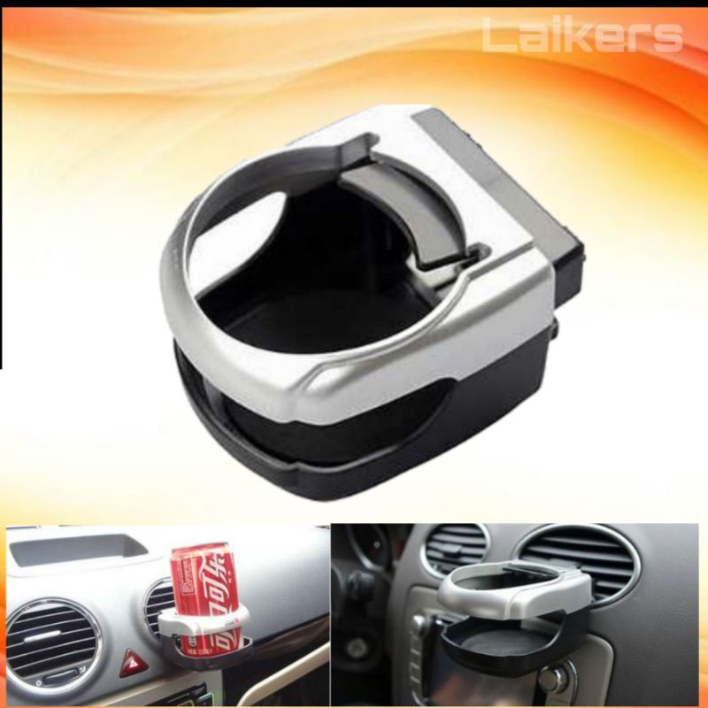 Car Air Vent Drink Holder Tempat Minuman Kaleng Mobil -