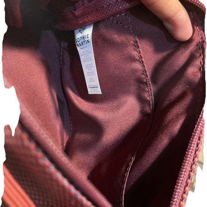 Tas Sophie Martin Darlenna Burgundy Sling Bag Diskon Member Termurah Barang Bagus