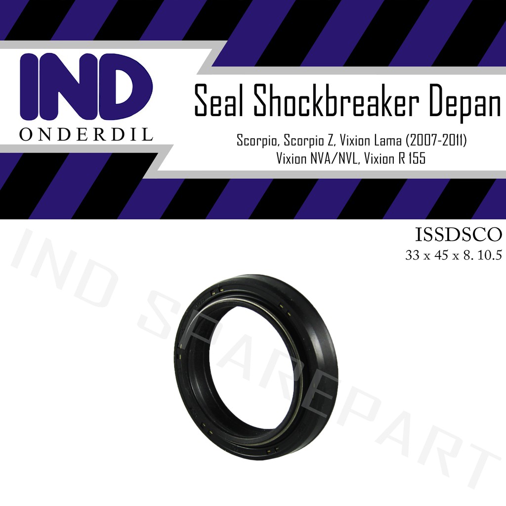 Seal-Sil Shockbreaker-Shock-Shok Breaker-Breker Depan Scorpio-Z