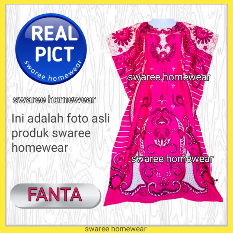 Daster Bali Batik Baju Daster Lowo Jumbo Arab Kekinian Rayon Murah Baju Santai Wanita Dewasa Motif Zara