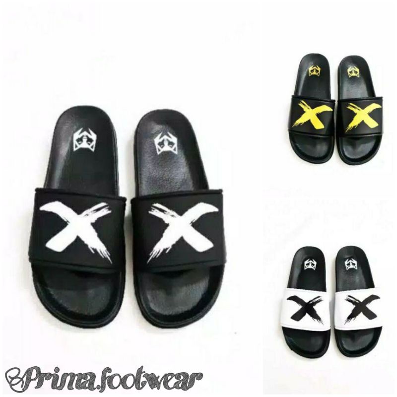 Sandal slop Off-White terbaru / Sandal distro Pria Wanita / Sandal Slide Terlaris