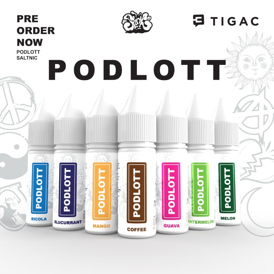 Liquid PODLOTT Saltnic 30MG 15ML