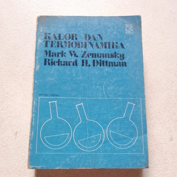 Buku KALOR DAN TERMODINAMIKA - Mark W. Zemansky