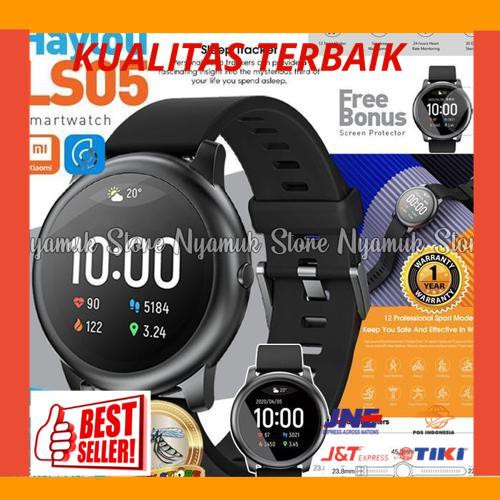 New XIAOMI Smart Watch HAYLOU SOLAR LS05 GARANSI Smartwatch English Ver.