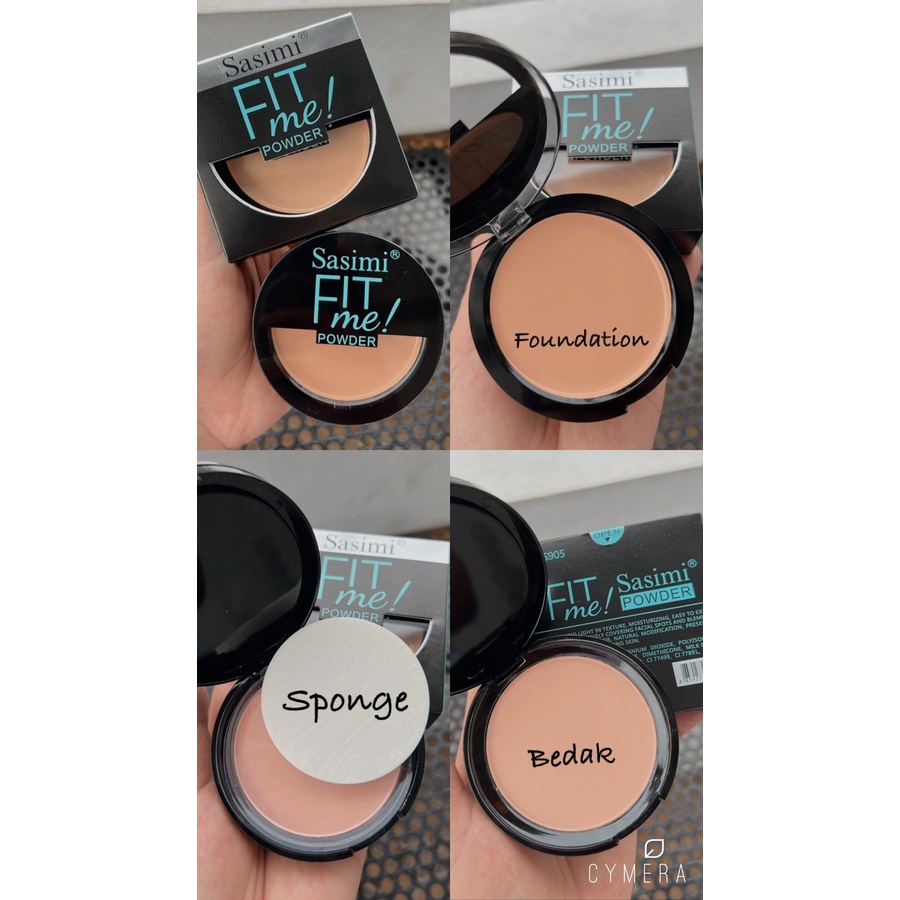SASIMI POWDER 2in1 FIT me / Powder & Foundation / Grosir Kosmetik