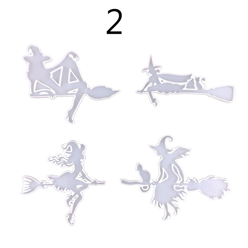 Cetakan Liontin Bentuk Bulan Sabit Bahan Silikon Untuk Membuat Perhiasan