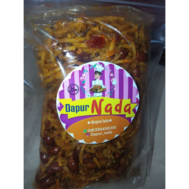 

kentang Mustofa balado teri kacang