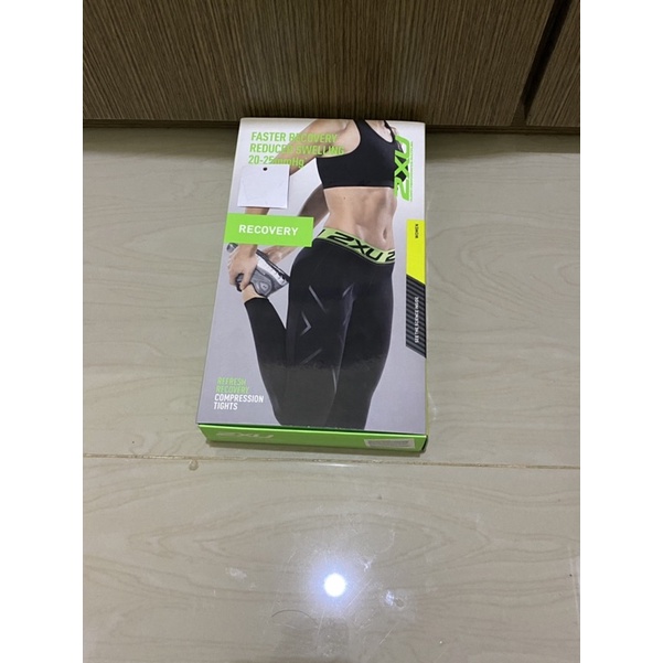 2XU legging olahraga wanita compression