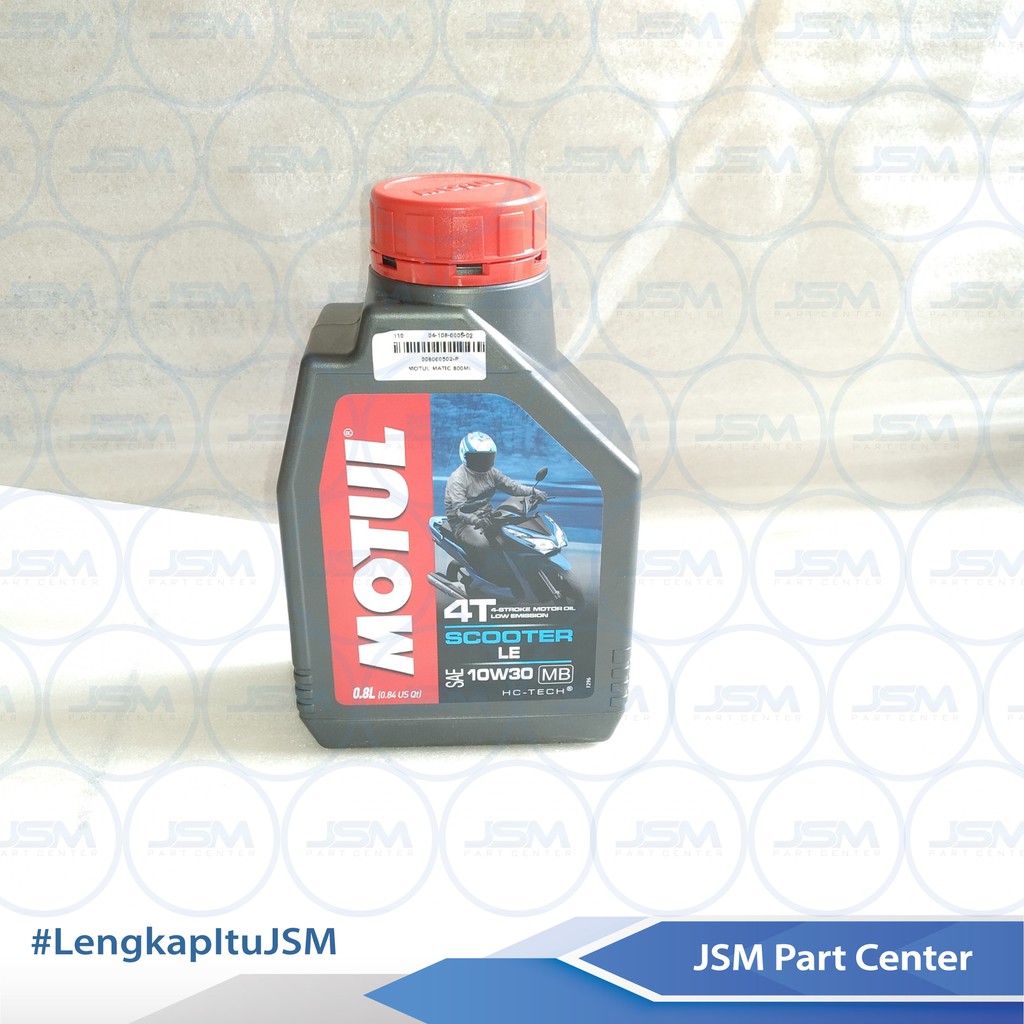 MOTUL SCOOTER 800ml OLI MOTUL MATIC 10W30 0,8 L ORIGINAL