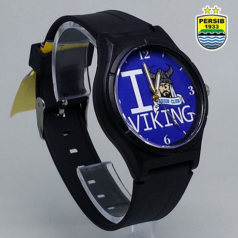 JAM TANGAN PERSIB I  VIKING ANTI AIR (+BOX JAM BB &amp; +BATREI CADANGAN)