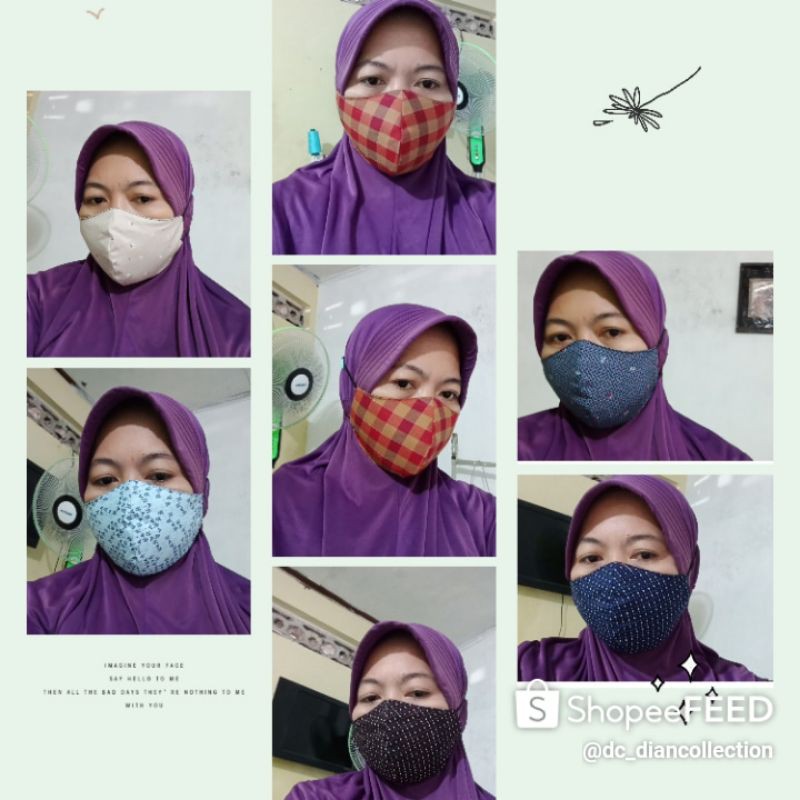 sovenir masker 2lapis