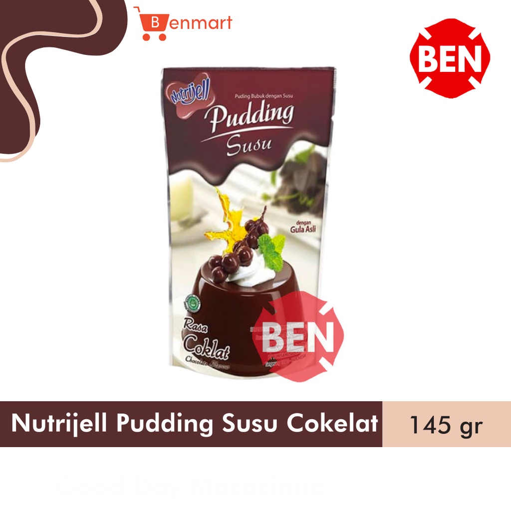 

Nutrijell Pudding Susu Cokelat 145g 145gr - Puding Chocolate Coklat