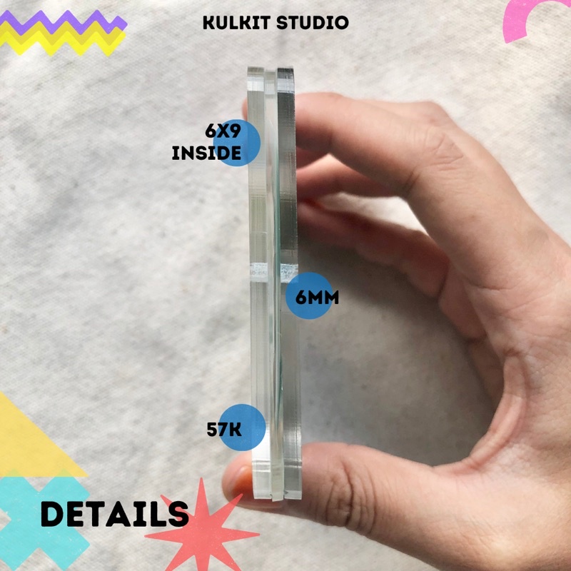 Acrylic photocard holder PC holder by kulkit