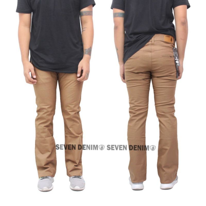 celana chino cutbray pria seven denim original premium