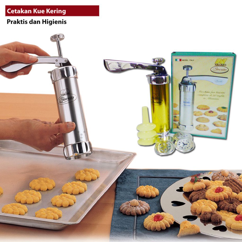 Cetakan Kue Kering / Biscuit Maker Nagako