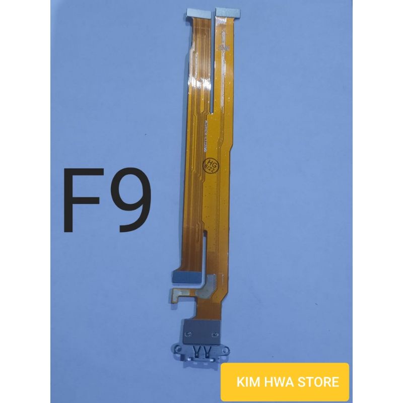 Flexible cas oppo f9 / konektor cas oppo f9