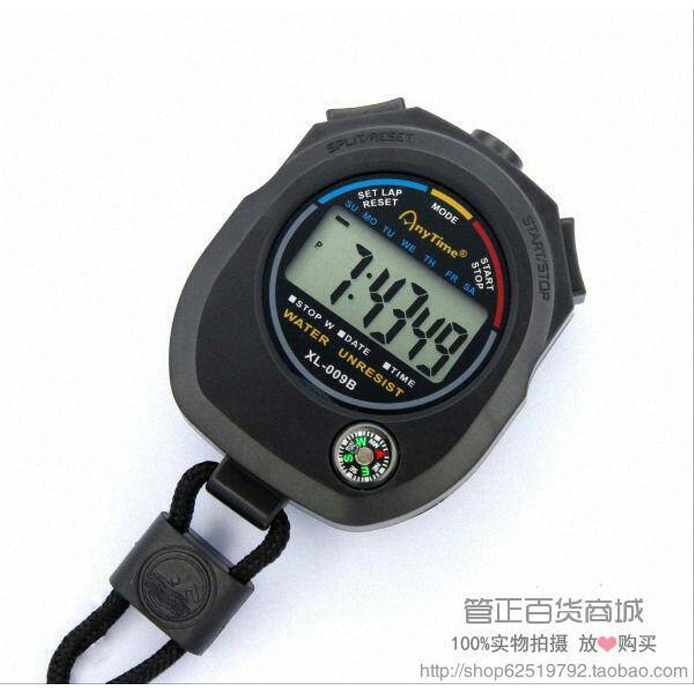 STOPWATCH ANYTIME XL-009 XL 009 PENGHITUNG WAKTU SPORT KOMPAS TIMER