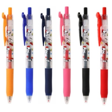 

Zebra Sarasa Snoopy Clip Head Snoopy Limited Edition Pulpen