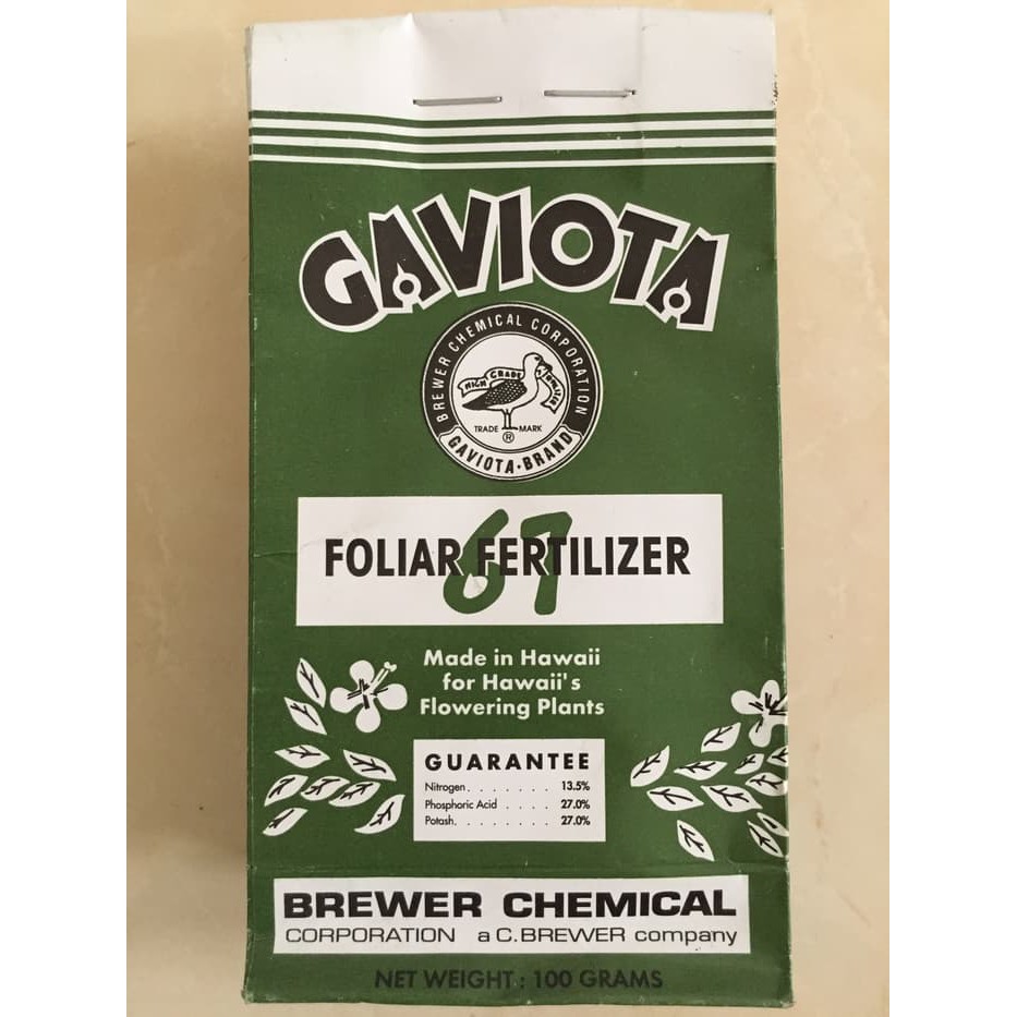 Pupuk Anggrek Gaviota 67