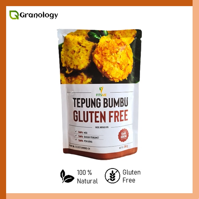 FITS Tepung Bumbu Tempe Goreng Gluten Free Non MSG 250 gram