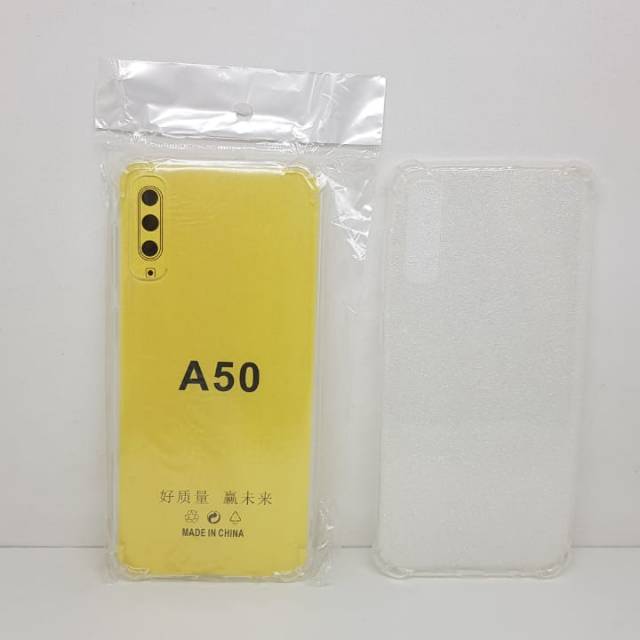 Anti Crack Samsung A50 6.4&quot; SoftCase Samsung A505 Jelly Case Tahan Benturan