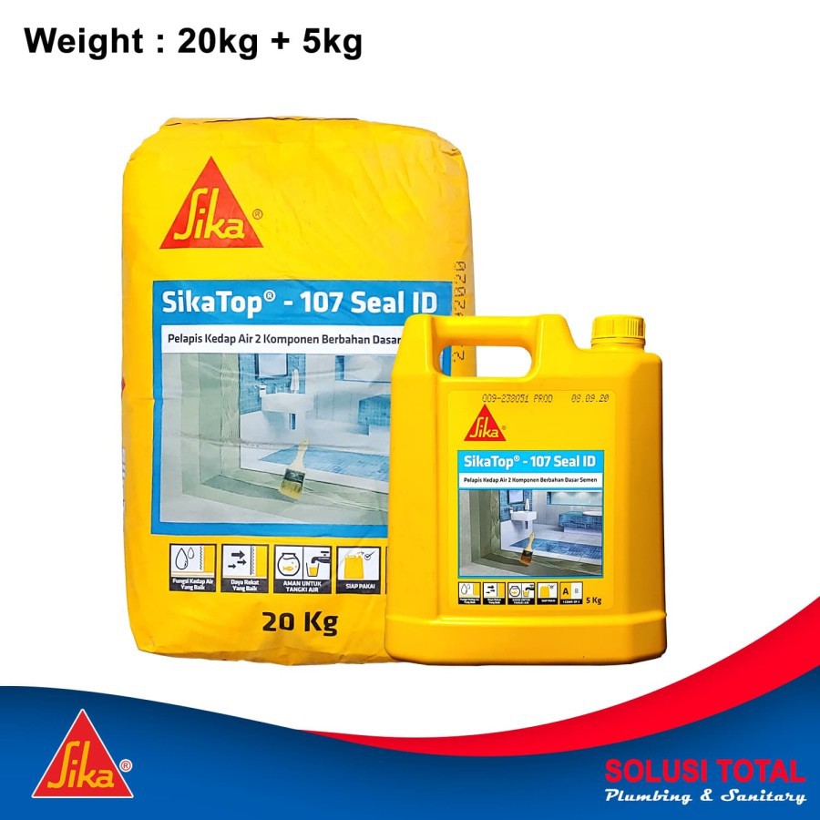 SikaTop 107 A + B Sika Top 2 Komponen 20Kg + 5Kg