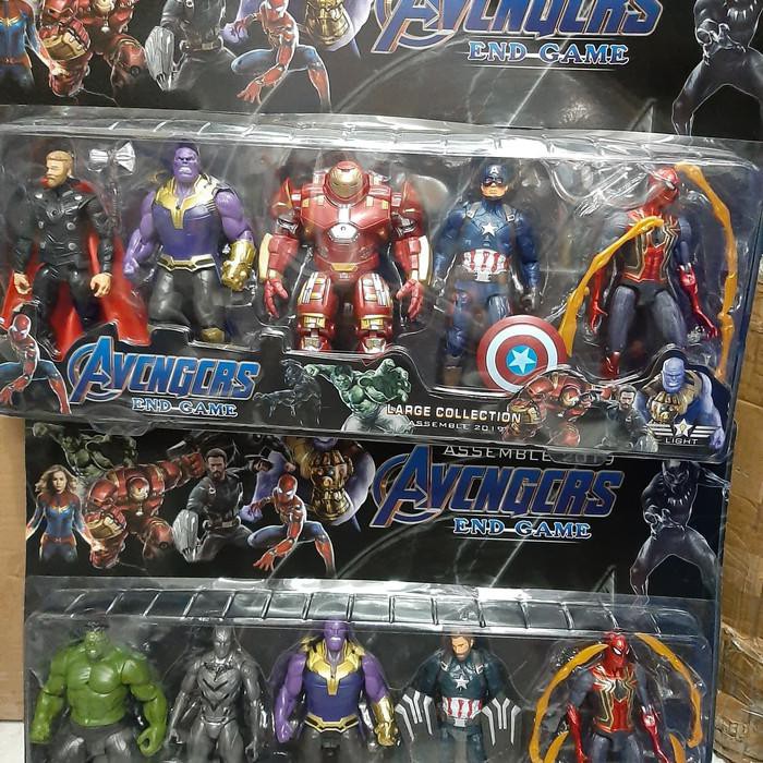 toys / mainan Action figure avenger infinity war 1 set 5pcs